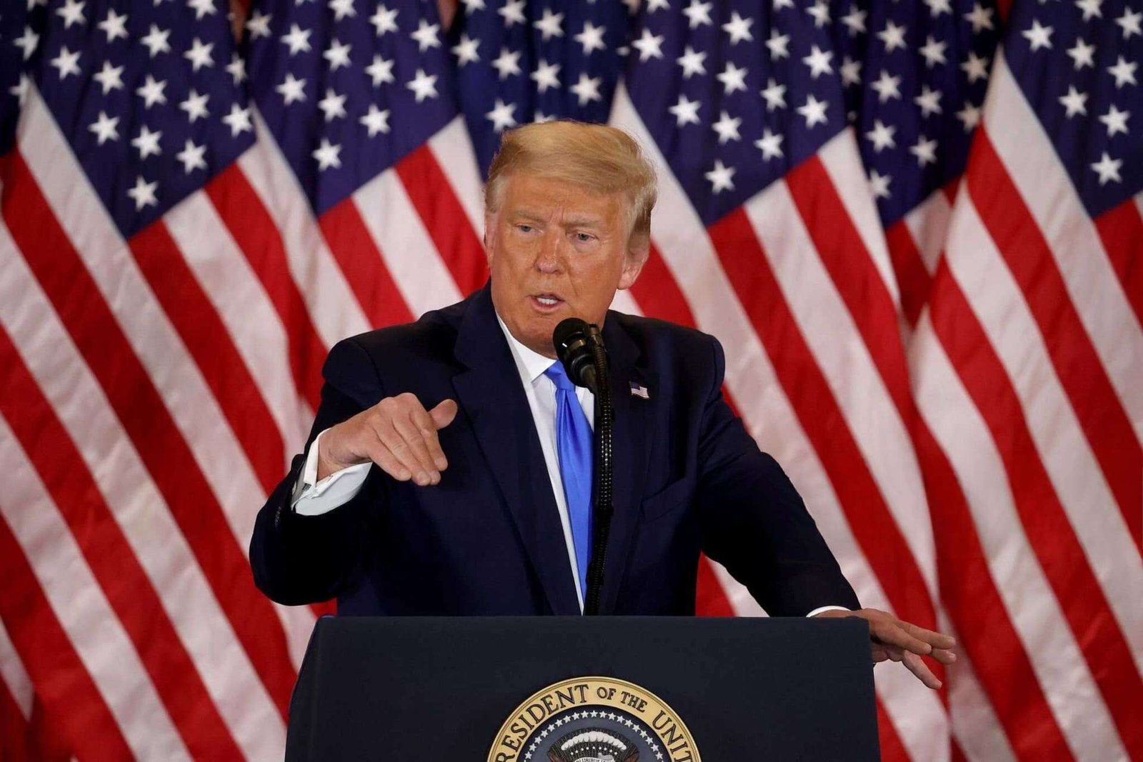 Trump: İran saldırısının ardından şimdi sıra ABD'de
